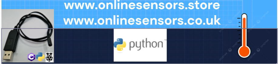 Python USB Temperature Sensor Windows + IDLE Example