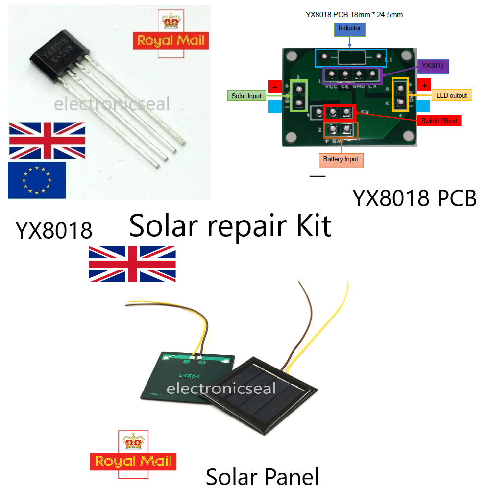 Solar projects , lights and repair