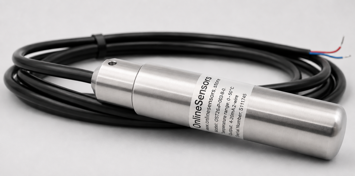 RS485 Modbus Submersible Temperature Sensor UK Buy Online